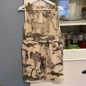 Madewell animal dress